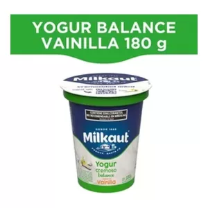 Yogur Milkaut Cremoso Vainilla X 190 Gr