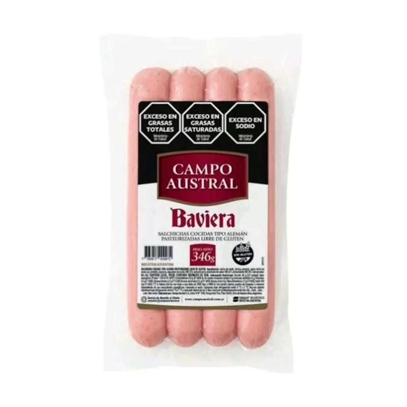 Salchicha Campo Austral Aleman X 346 Gr