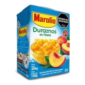 Duraznos Marolio En Trozos X 340 Gr