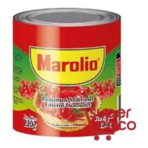 Morrones Marolio Enteros Comun X 220 Gr