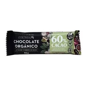 Chocolate Colonial Orgánico X 16 Gr