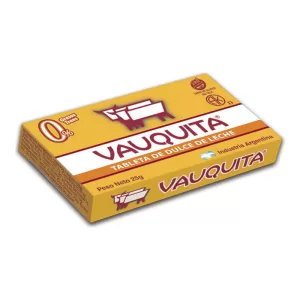 Tableta Vauquita Dulce De Leche X 25 Gr
