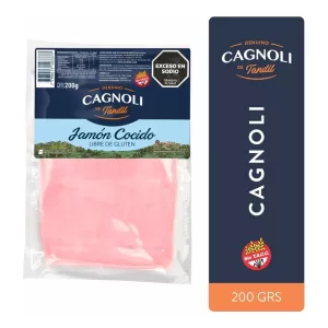 Jamon Cocido Cagnoli Sin Tacc X 200 Gr