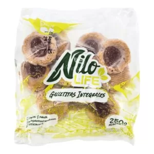 Galletitas Pepas Nilo Life Limón X 250 Gr