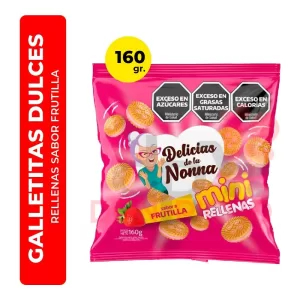 Galletitas Delicias Nonna Mini X 160 Gr