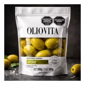 Aceitunas Oliovita Verdes Ente X 300 Gr
