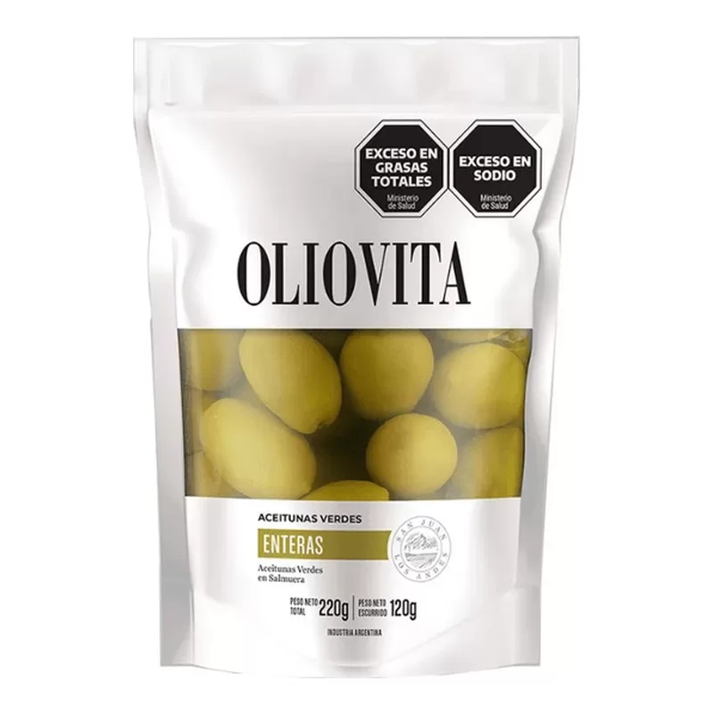 Aceitunas Oliovita Verdes X 150 Gr