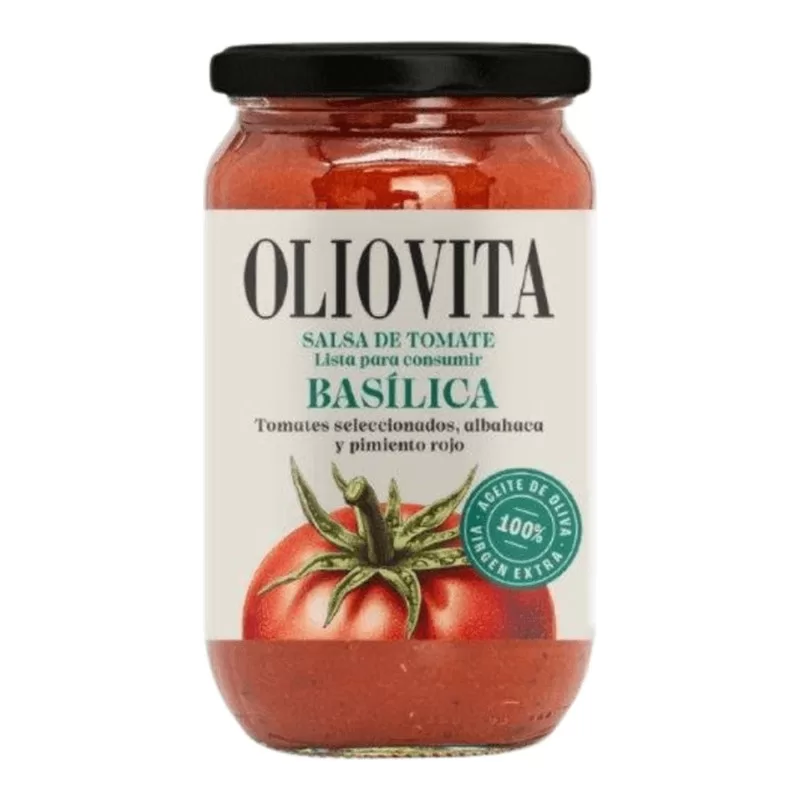Salsa Lista Oliovita Basilico X 340 Gr