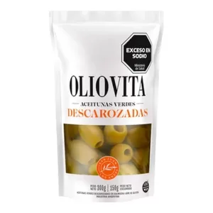 Aceitunas Oliovita Verdes Descremado X 300 Gr