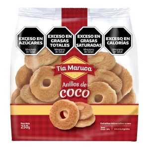 Galletitas Tia Maruca Anillos X 250 Gr