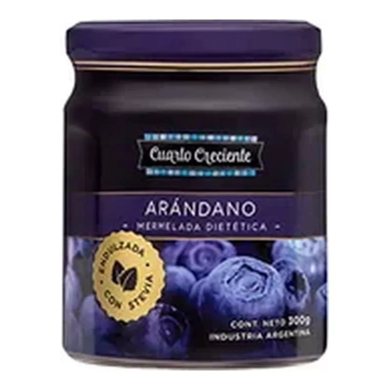 Mermelada Cuarto Crec.Stevia X 280 Gr
