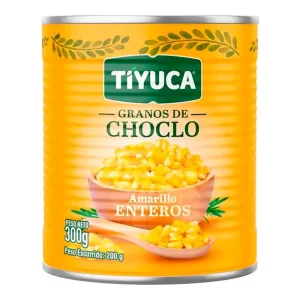 Choclo Tiyuca Amarillo En Gran X 300 Gr
