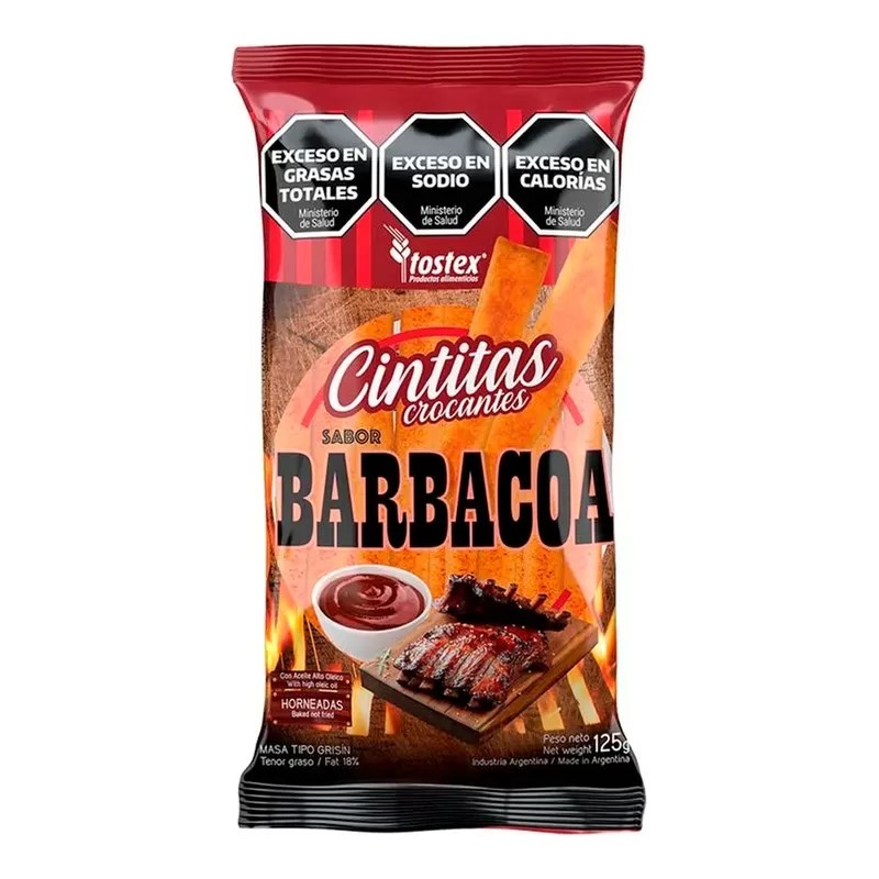 Cintitas Tostex Crocantes Barb X 125 Gr