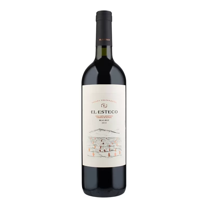 Vino El Esteco Malbec X 750 Cm3
