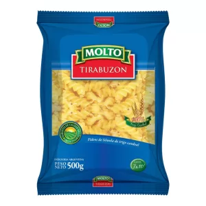 Fideos Molto Tirabuzon X 500 Gr
