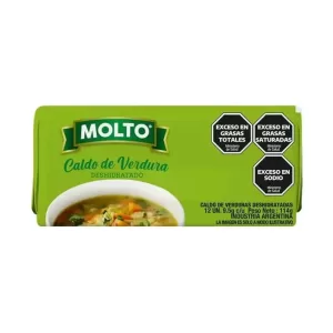 Caldo Molto De Verduras X 12 Unid