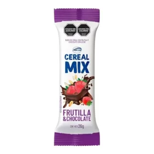 Barra Cereal Mix Frutilla&Chocolate X 26 Gr