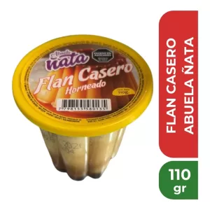 Flan Casero Abuela Ñata Horneados X 110 Gr