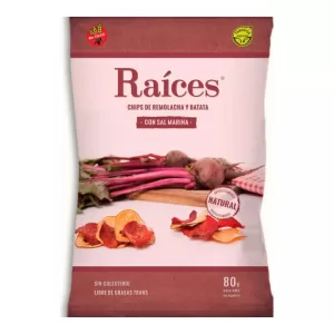 Chips De Remol.Y Batata Nuestr X 80 Gr