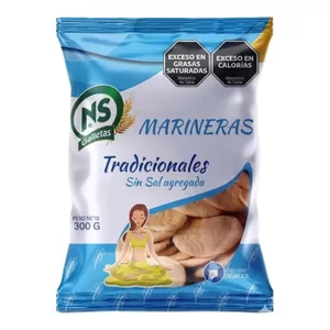 Galletas N.S.Marineras Sin Sal X 300 Gr
