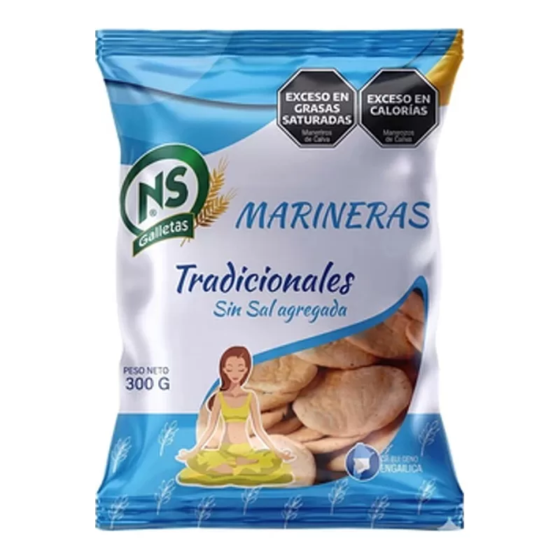 Galletas N.S.Marineras Sin Sal X 300 Gr