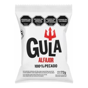 Alfajor Gula Chocolate Blanco X 73 Gr