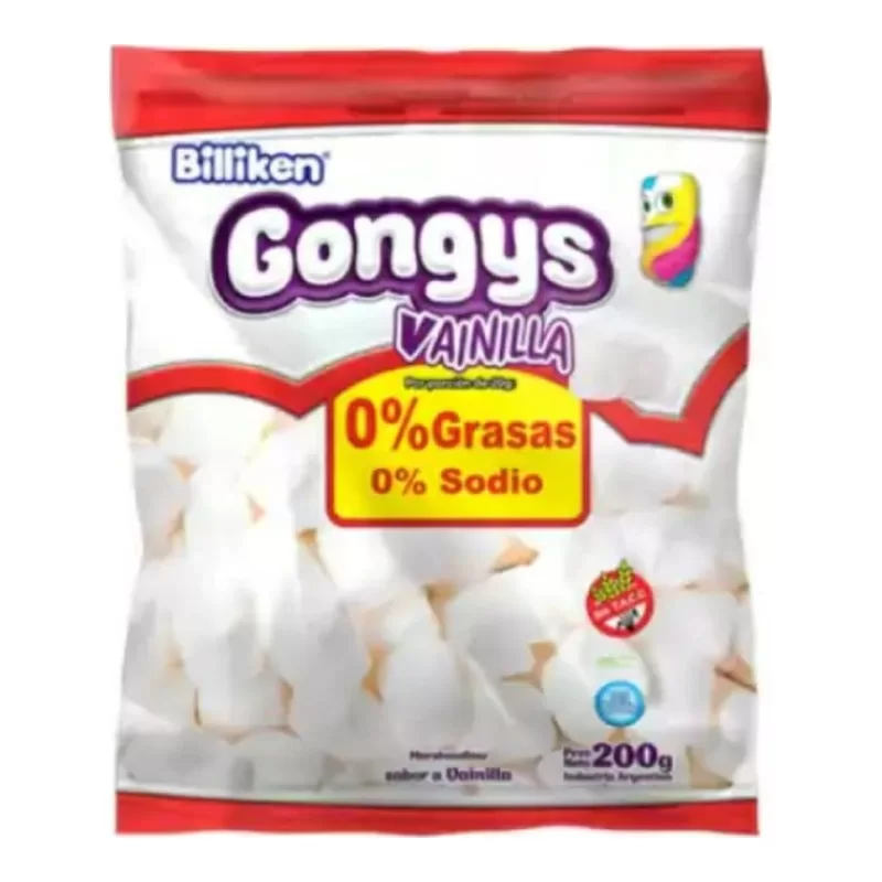 Malvaviscos Gongys Vainilla X 200 Gr