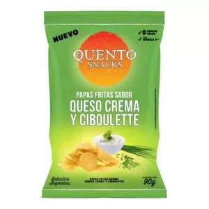 Papas Fritas Quento S/Crema X 82 Gr