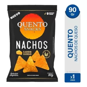 Nachos Quento Sabor Queso X 82 Gr