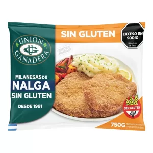 Milanesas De Nalga Union Ganad X 750 Gr