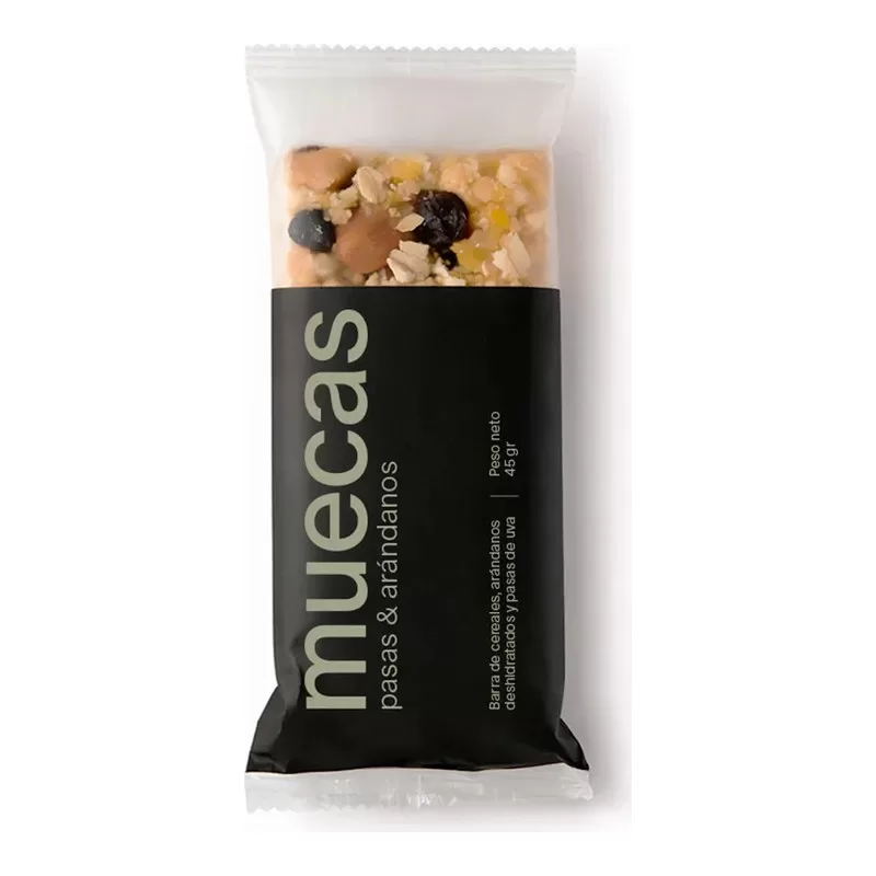 Barra Cereal Muecas Pasas X 45 Gr