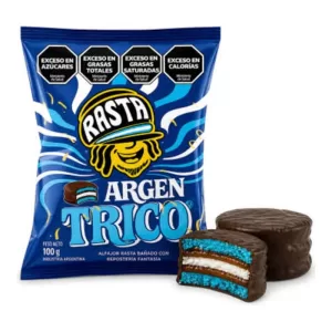 Alfajor Rasta Argentino X 100 Gr