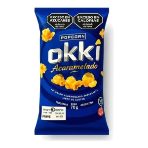 Pochoclo Okki Acaramelado Popc X 70 Gr