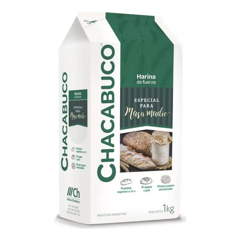 Harina Chacabuco Para Masa Mad X 1 Kg