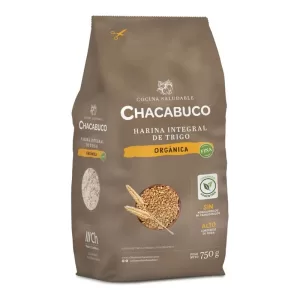 Harina Chacabuco Integral Orga X 750 Gr