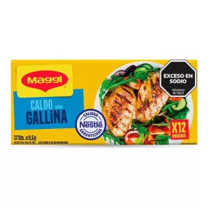Caldo Maggi De Gallina X 12 Unid