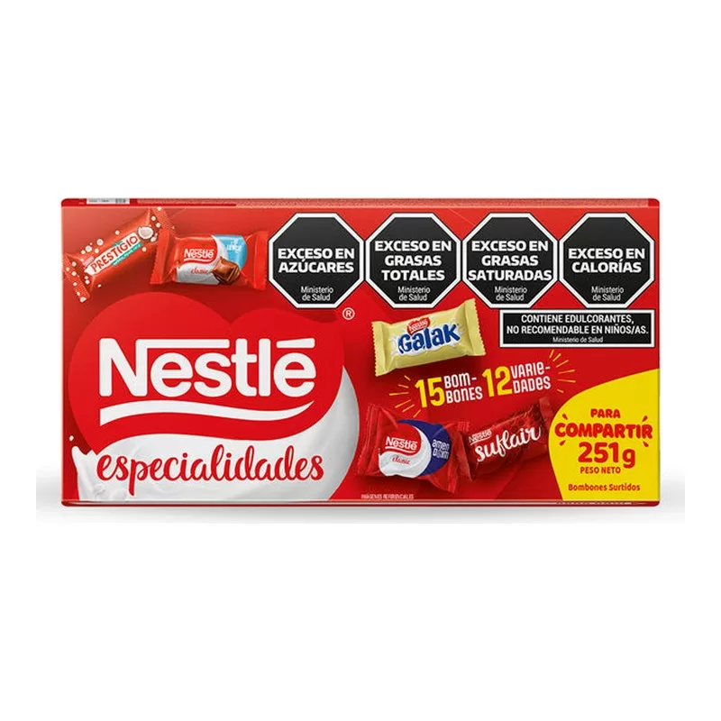 Bombones Nestle Surtidos Espec X 251 Gr