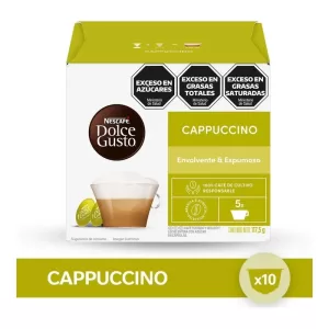 Cápsulas Dolce Gusto Cappuccin X 10 Unid