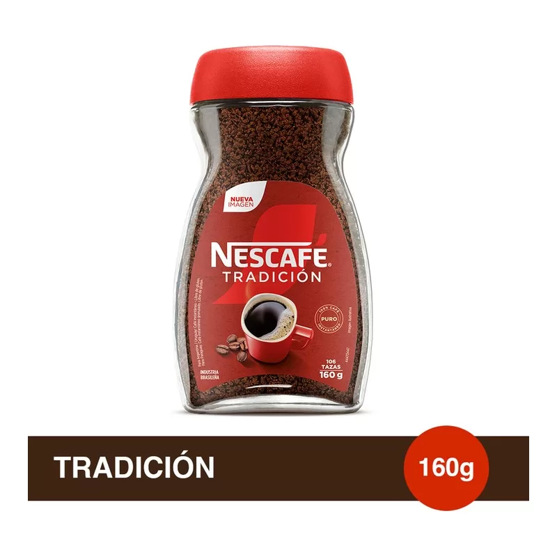 Café Nescafé Tradicion 100% X 160 Gr