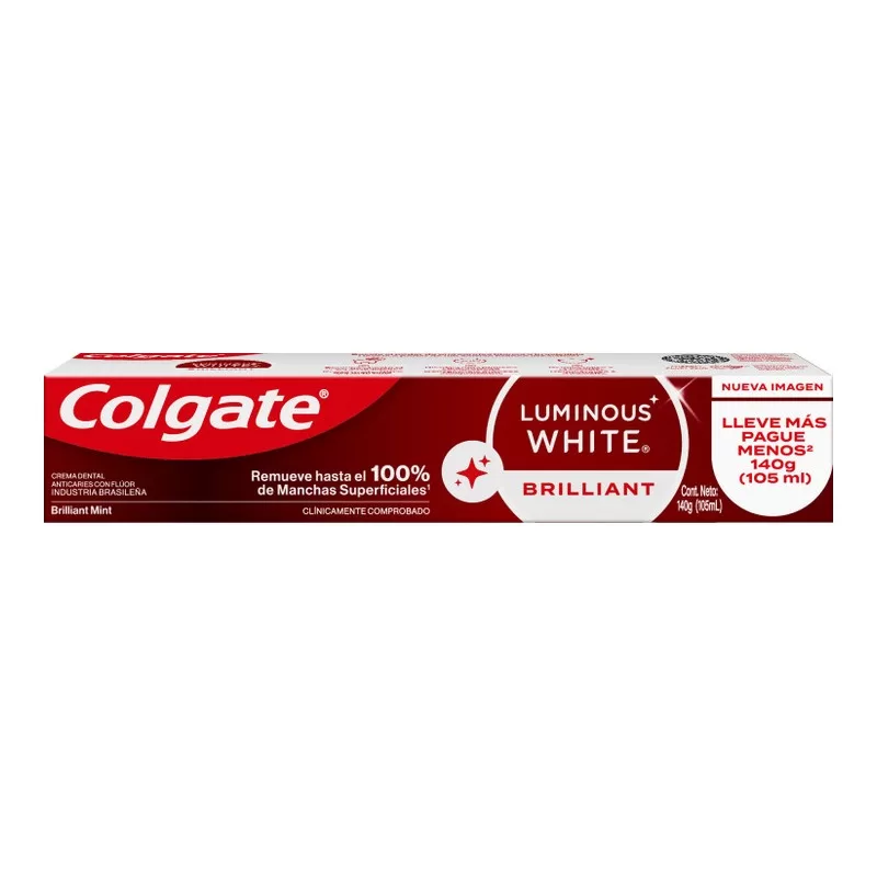 Dentífrico Colgate Luminous X 140 Gr