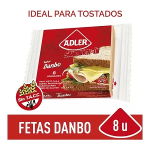 Queso Adler Dambo Sandwich-In X 144 Gr