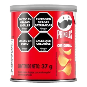 Papas Pringles Sabor Original X 37 Gr
