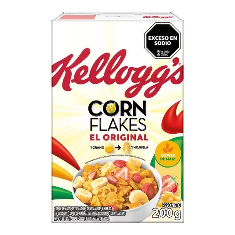 Cereales Kellog's Cornflakes X 200 Gr